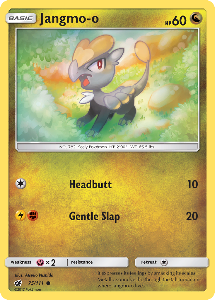 Jangmo-o (75/111) [Sun & Moon: Crimson Invasion] | Good Games Morley