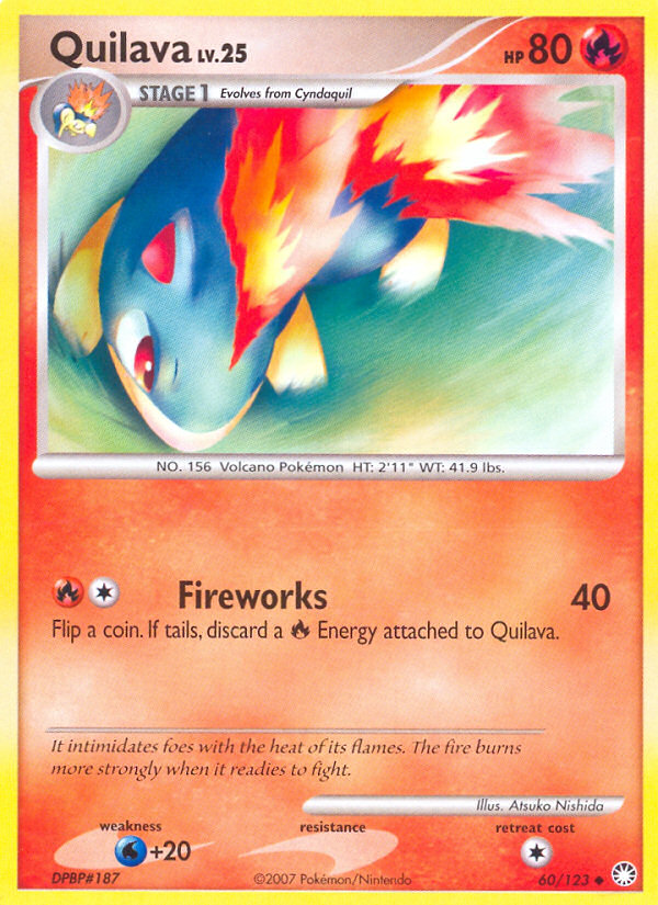 Quilava (60/123) [Diamond & Pearl: Mysterious Treasures] | Good Games Morley