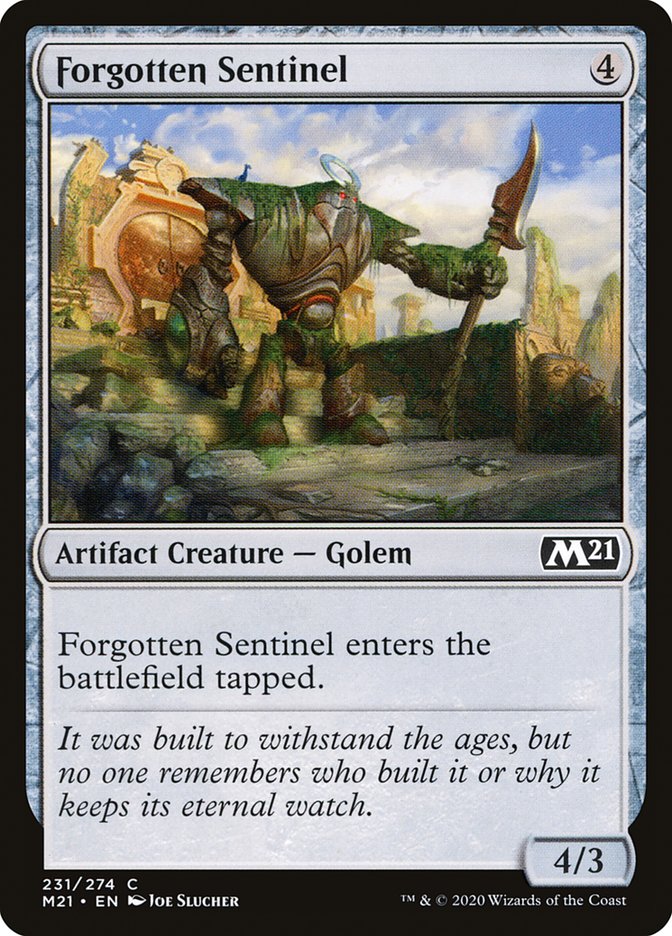 Forgotten Sentinel [Core Set 2021] | Good Games Morley