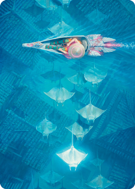 Discover the Impossible Art Card [Kamigawa: Neon Dynasty Art Series] | Good Games Morley