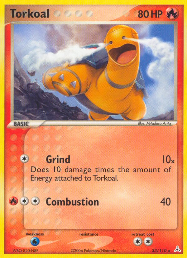 Torkoal (33/110) [EX: Holon Phantoms] | Good Games Morley