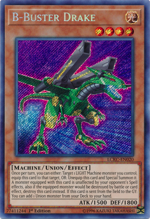 B-Buster Drake [LCKC-EN020] Secret Rare | Good Games Morley