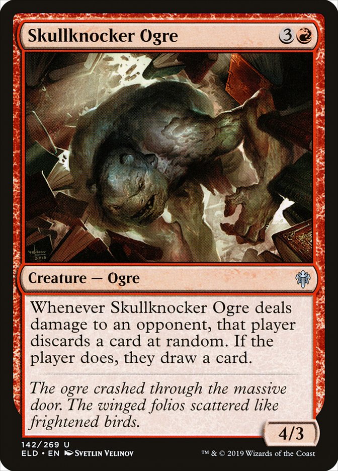 Skullknocker Ogre [Throne of Eldraine] | Good Games Morley
