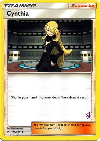 Cynthia (119/156) (Mewtwo Deck) [Battle Academy 2020] | Good Games Morley