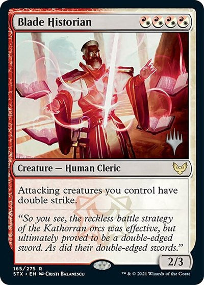 Blade Historian (Promo Pack) [Strixhaven: School of Mages Promos] | Good Games Morley