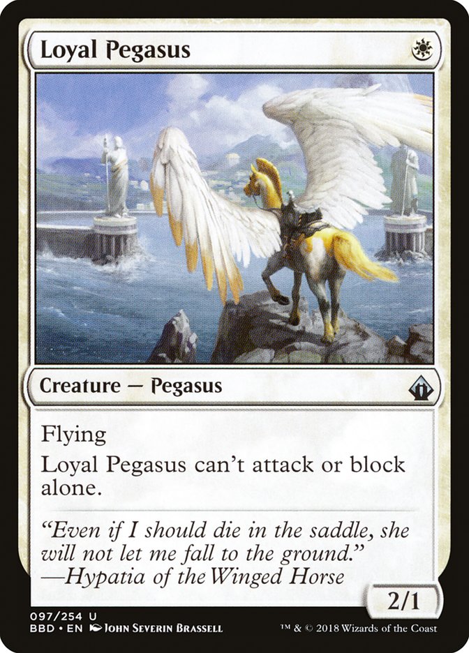 Loyal Pegasus [Battlebond] | Good Games Morley