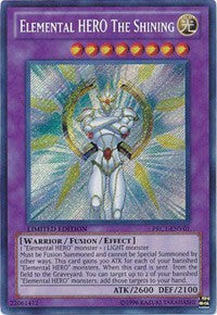 Elemental HERO The Shining [PRC1-ENV01] Secret Rare | Good Games Morley
