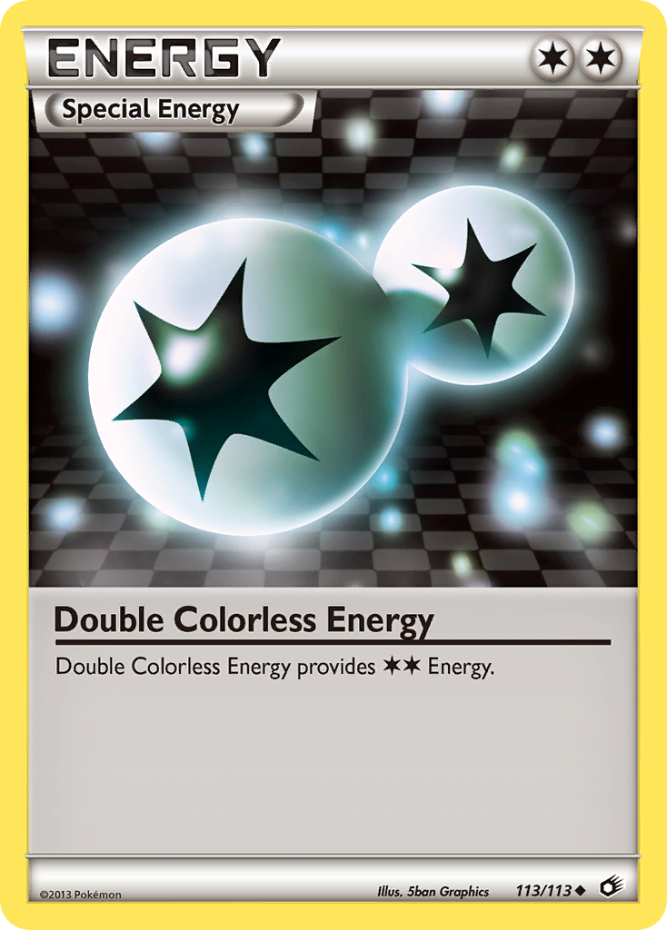 Double Colorless Energy (113/113) [Black & White: Legendary Treasures] | Good Games Morley