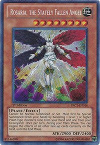 Rosaria, the Stately Fallen Angel [PRC1-EN016] Secret Rare | Good Games Morley