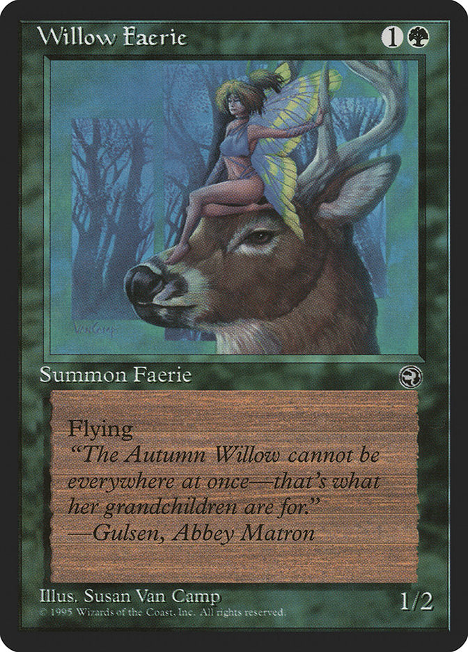 Willow Faerie (Gulsen Flavor Text) [Homelands] | Good Games Morley