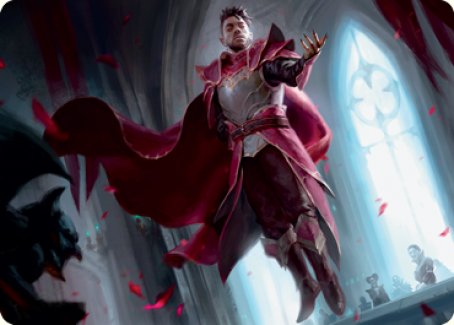 Markov Waltzer Art Card [Innistrad: Crimson Vow Art Series] | Good Games Morley