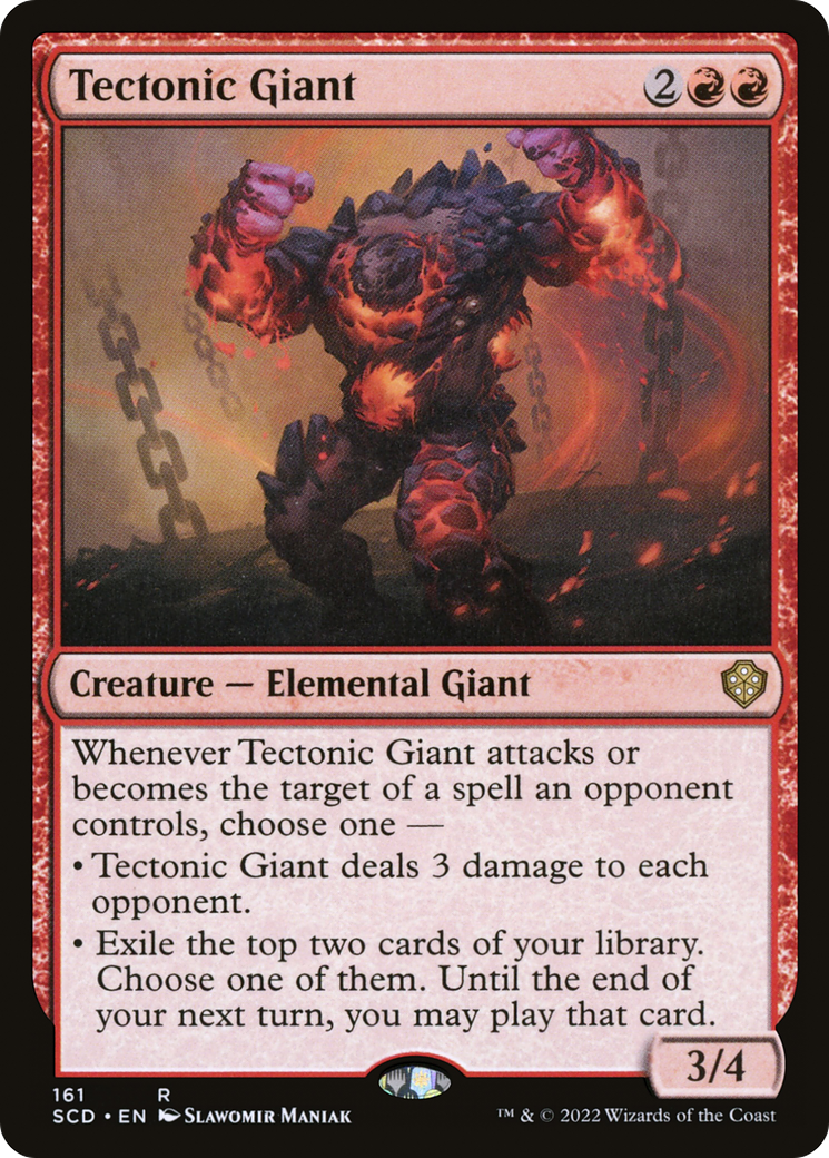 Tectonic Giant [Starter Commander Decks] | Good Games Morley