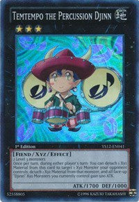 Temtempo the Percussion Djinn [YS12-EN041] Super Rare | Good Games Morley
