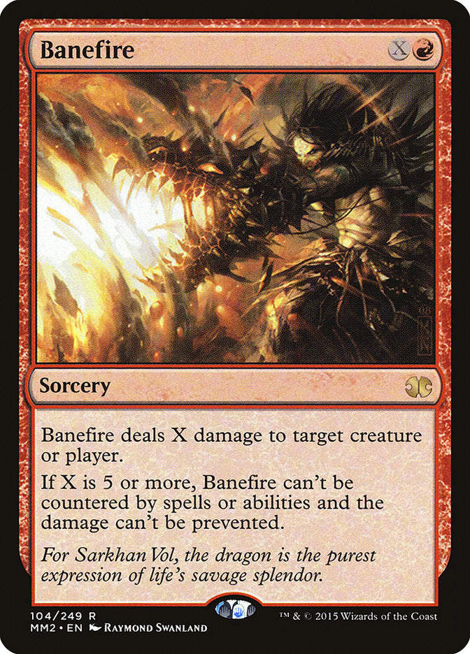 Banefire [Modern Masters 2015] | Good Games Morley