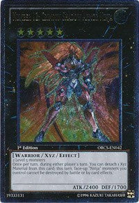 Number 12: Crimson Shadow Armor Ninja (UTR) [ORCS-EN042] Ultimate Rare | Good Games Morley
