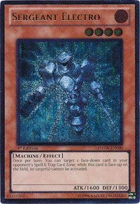 Sergeant Electro (UTR) [PHSW-EN090] Ultimate Rare | Good Games Morley