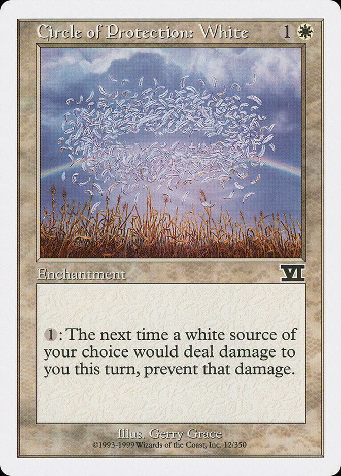 Circle of Protection: White [Classic Sixth Edition] | Good Games Morley