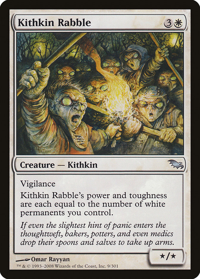 Kithkin Rabble [Shadowmoor] | Good Games Morley