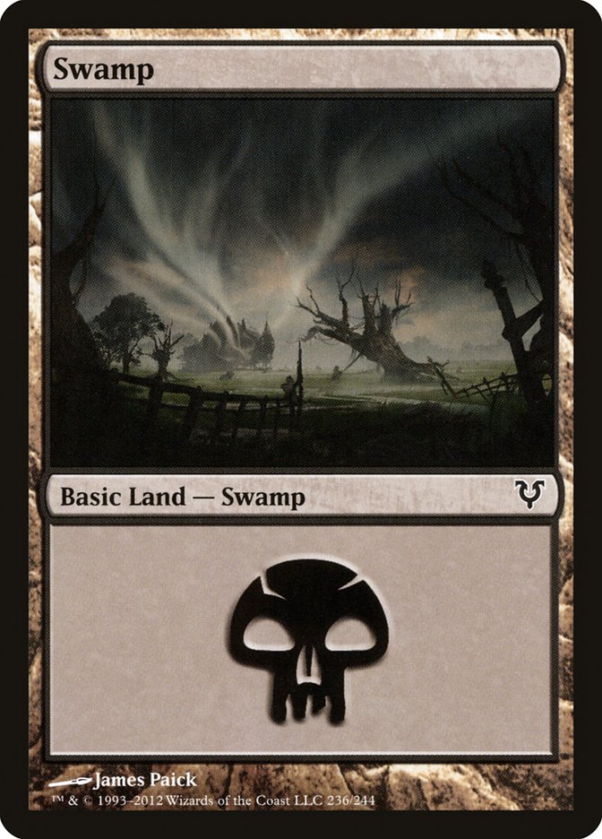 Swamp (236) [Avacyn Restored] | Good Games Morley