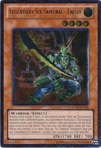 Legendary Six Samurai - Enishi (UTR) [STOR-EN021] Ultimate Rare | Good Games Morley
