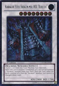 Karakuri Steel Shogun mdl 00X "Bureido" (UTR) [STOR-EN042] Ultimate Rare | Good Games Morley