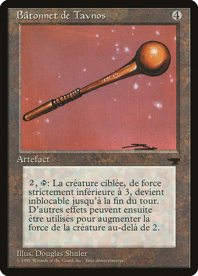 Tawnos's Wand (French) - "Batonnet de Tavnos" [Renaissance] | Good Games Morley