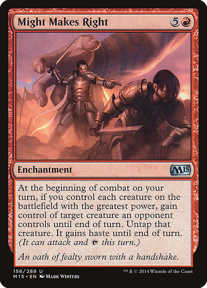 Might Makes Right [Magic 2015] | Good Games Morley