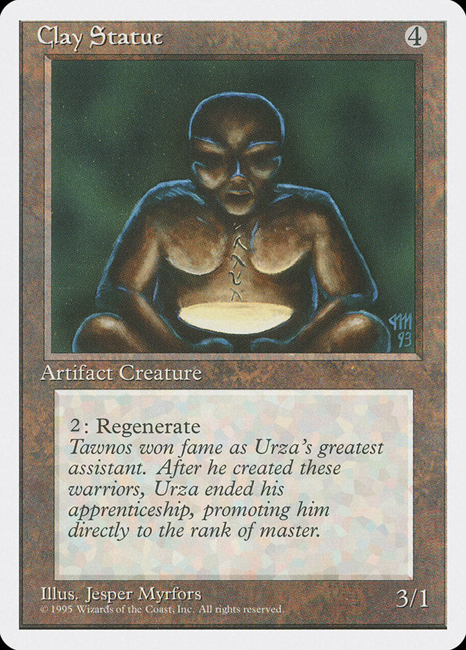 Clay Statue [Fourth Edition] | Good Games Morley