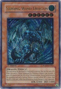 Strong Wind Dragon (UTR) [RGBT-EN003] Ultimate Rare | Good Games Morley