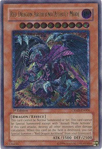 Red Dragon Archfiend/Assault Mode (UTR) [CRMS-EN004] Ultimate Rare | Good Games Morley