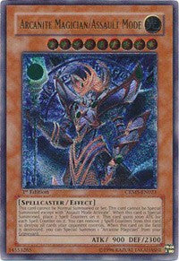Arcanite Magician/Assault Mode (UTR) [CRMS-EN021] Ultimate Rare | Good Games Morley