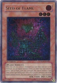 Seed of Flame (UTR) [CSOC-EN081] Ultimate Rare | Good Games Morley