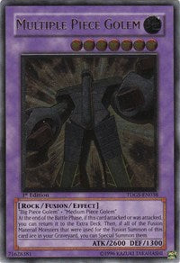 Multiple Piece Golem (UTR) [TDGS-EN038] Ultimate Rare | Good Games Morley