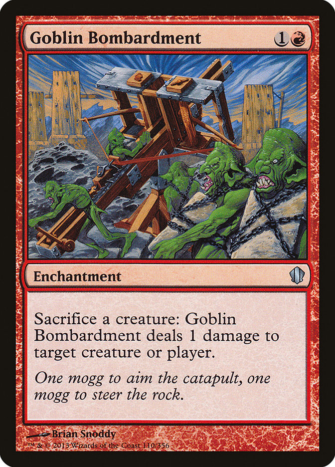 Goblin Bombardment [Commander 2013] | Good Games Morley