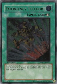 Emergency Teleport (UTR) [TDGS-EN053] Ultimate Rare | Good Games Morley