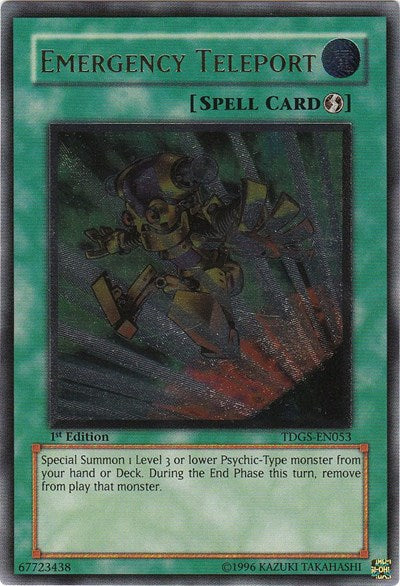 Emergency Teleport (UTR) [TDGS-EN053] Ultimate Rare | Good Games Morley