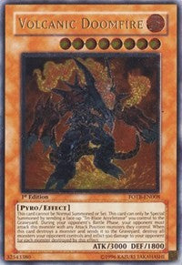 Volcanic Doomfire (UTR) [FOTB-EN008] Ultimate Rare | Good Games Morley