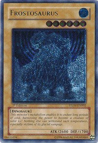 Frostosaurus (UTR) [STON-EN002] Ultimate Rare | Good Games Morley