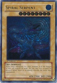 Spiral Serpent (UTR) [STON-EN003] Ultimate Rare | Good Games Morley