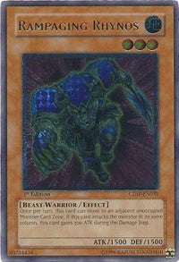 Rampaging Rhynos (UTR) [CDIP-EN031] Ultimate Rare | Good Games Morley