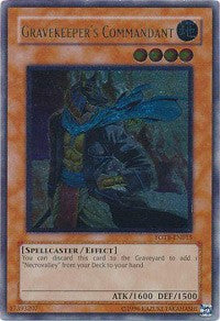 Gravekeeper's Commandant (UTR) [FOTB-EN015] Ultimate Rare | Good Games Morley