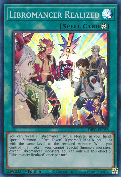 Libromancer Realized [DIFO-EN088] Super Rare | Good Games Morley