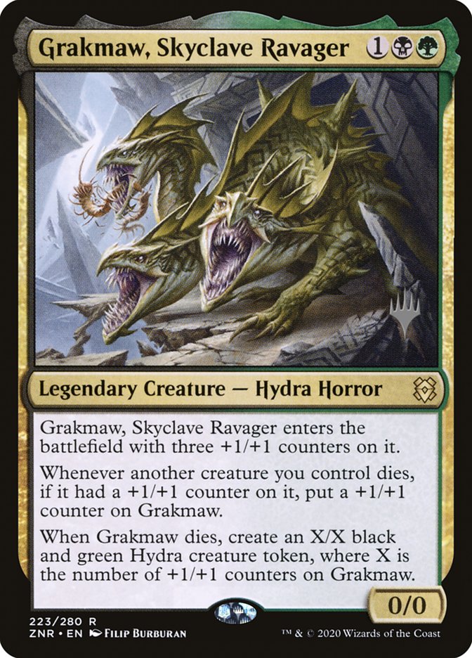 Grakmaw, Skyclave Ravager (Promo Pack) [Zendikar Rising Promos] | Good Games Morley