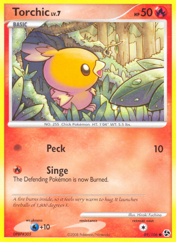 Torchic (89/106) [Diamond & Pearl: Great Encounters] | Good Games Morley