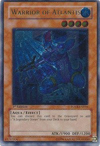 Warrior of Atlantis (UTR) [FOTB-EN016] Ultimate Rare | Good Games Morley