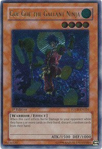 Goe Goe the Gallant Ninja (UTR) [FOTB-EN024] Ultimate Rare | Good Games Morley
