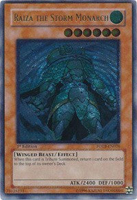 Raiza the Storm Monarch (UTR) [FOTB-EN026] Ultimate Rare | Good Games Morley