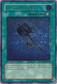 Lucky Iron Axe (UTR) [FOTB-EN037] Ultimate Rare | Good Games Morley