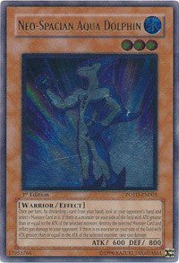 Neo-Spacian Aqua Dolphin (UTR) [POTD-EN003] Ultimate Rare | Good Games Morley