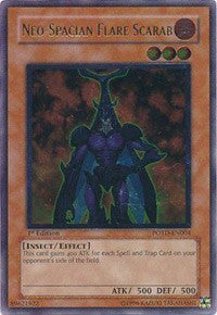 Neo-Spacian Flare Scarab (UTR) [POTD-EN004] Ultimate Rare | Good Games Morley